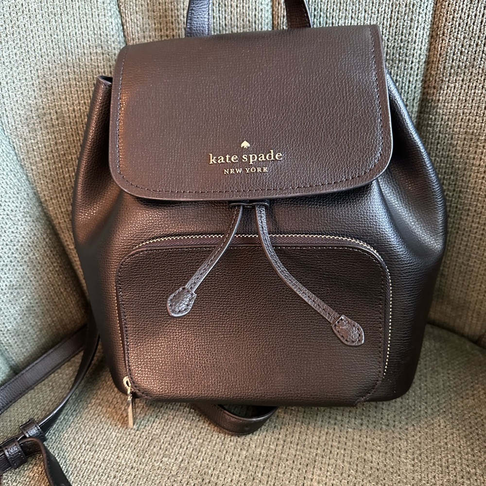 Kate Spade Black Backpack purse - Picture 4 of 7